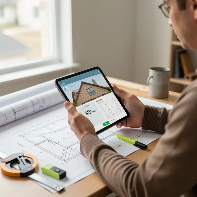 Comment calculer le nombre de m² d'une toiture ? Méthode précise et exemples