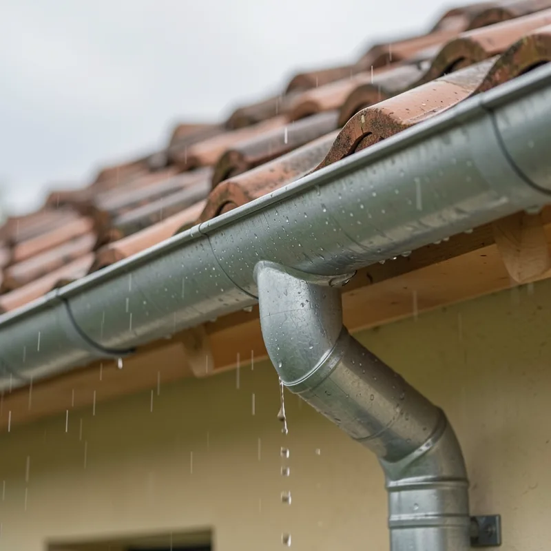 Dimensionner une gouttière selon la surface de toiture