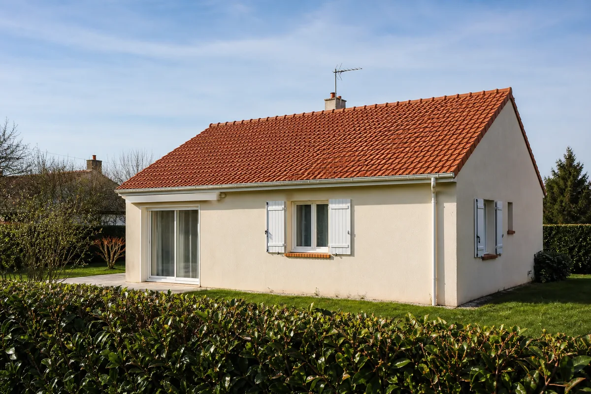 Surface toiture maison 70m2 : calcul, exemples et quantités